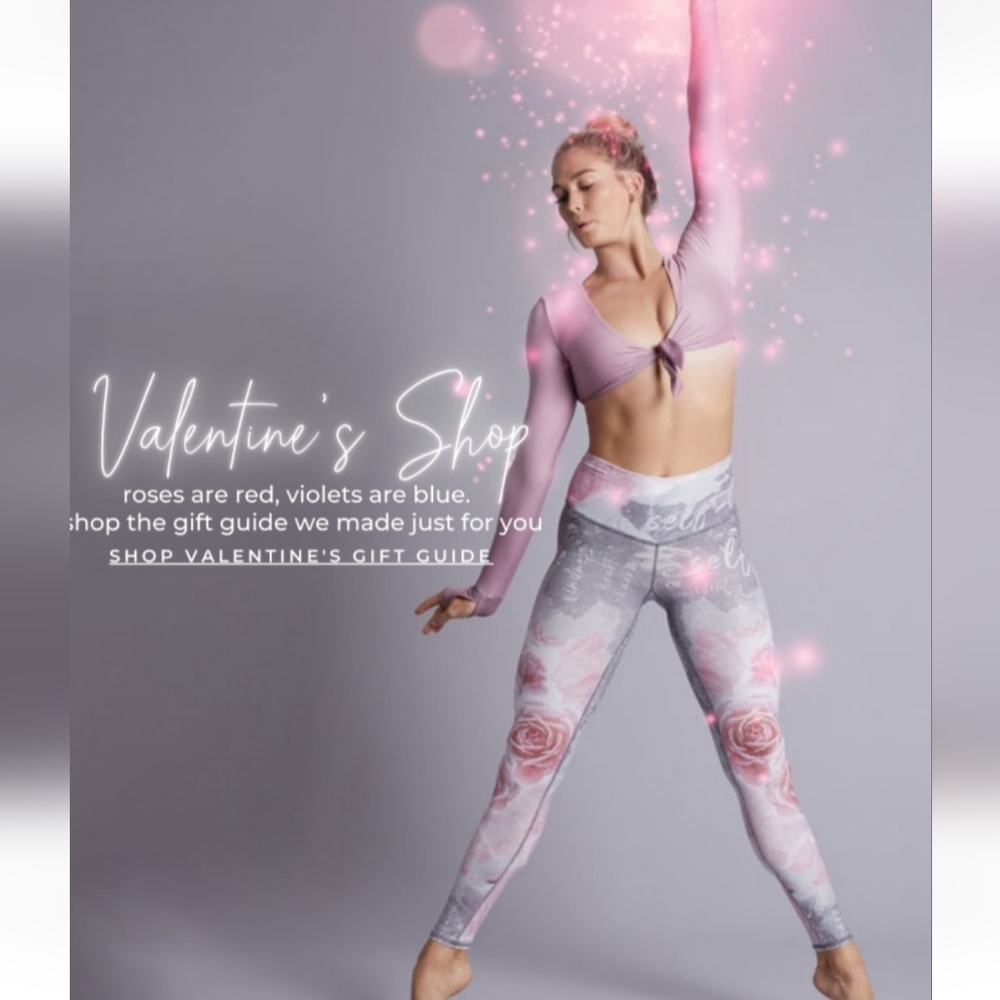 🥀🌸🌱🌹⚘️🌱As Seen On Jlo NiyamaSol Vintage Gratitude Leggings BNWT